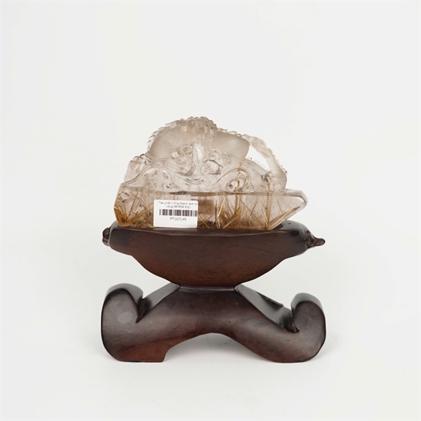 Tác phẩm rồng thạch anh tóc vàng 983956 KG+