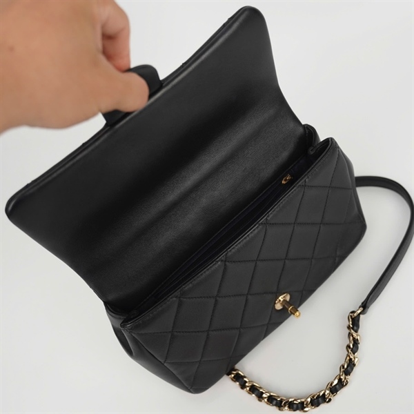 Túi Chanel Classic đen (29133296) sz23 (HC) +