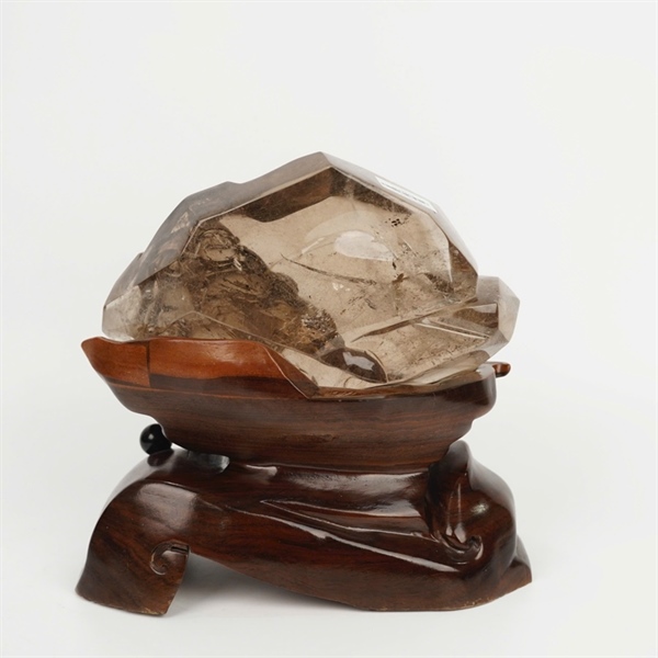 Tác phẩm di lạc thạch anh tóc vàng 878659 KG+