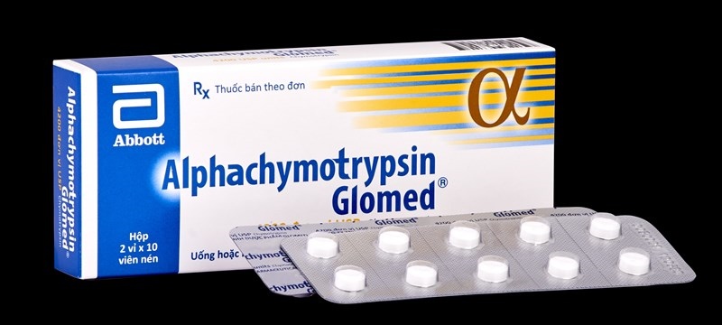 Alphachymotrysin glomed