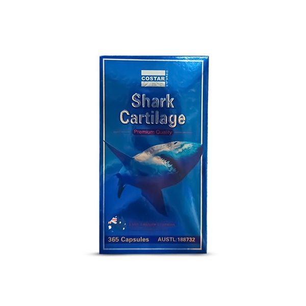 Sụn Vi Cá Mập – Shark Cartilage Costar 750mg 365 viên của Úc