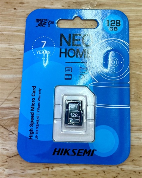 Thẻ nhớ 128GB HIK XANH