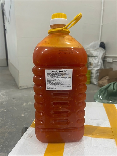 Xốt Đỏ Chua Ngọt CP 5L CH