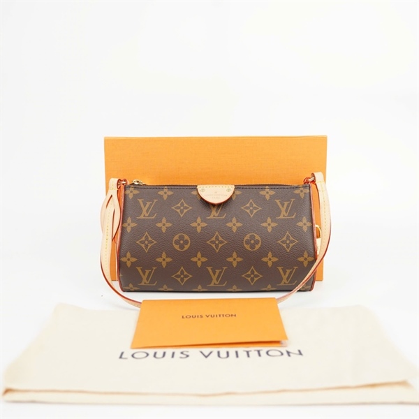 Túi LV kẹp nách hoa nâu kèm ổ+ chìa sz23 +