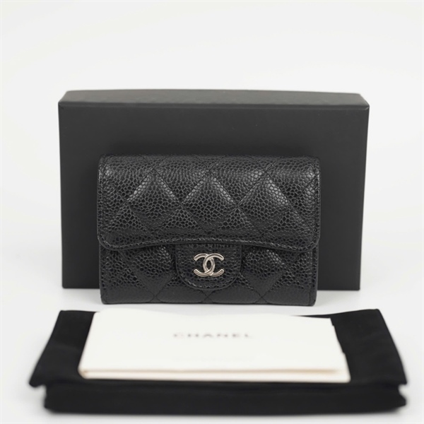 Ví Chanel đen ngắn (HGX38XG3A) KG+