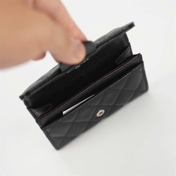 Ví Chanel đen ngắn (HGX38XG3A) KG+