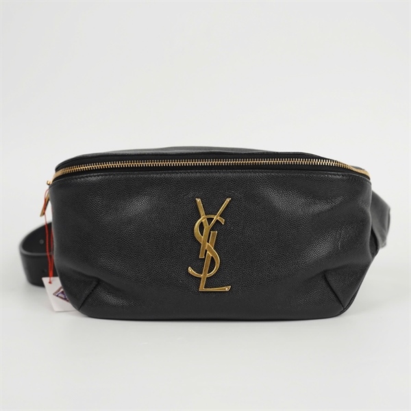 Túi YSL Bumbag đen (37.0119) sz20 KG+