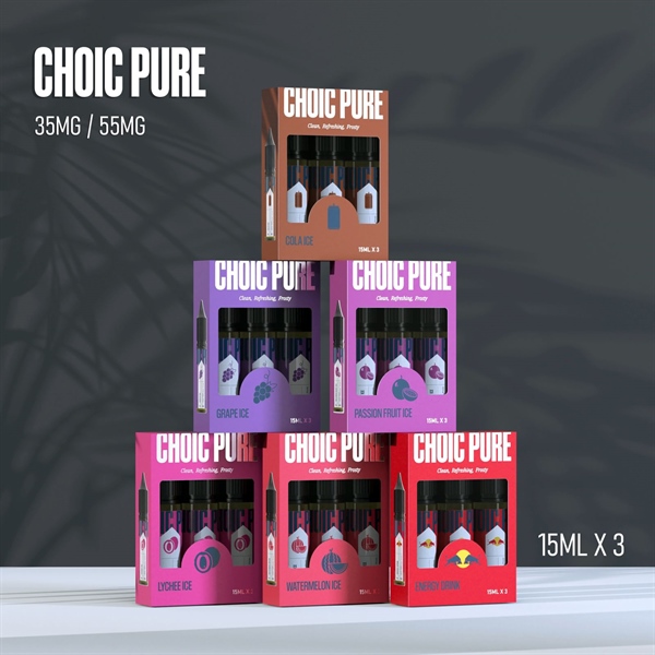 Choic Pure Salt/Liquid/Tinh dầu (NEW)