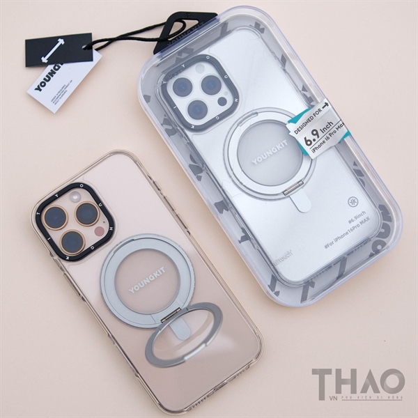 Ốp Youngkit Crystal 360° Rotation Ring Stand