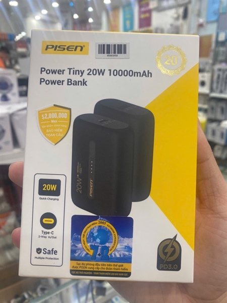 Sạc dự phòng PISEN TS-D304 20W 10.000mAh
