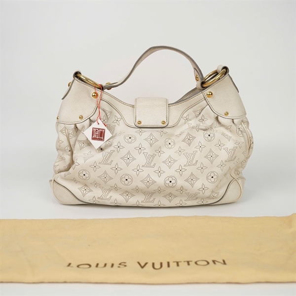 Túi LV hoa trắng sz42 KG+