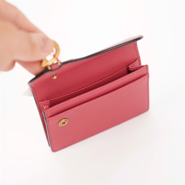 Ví Dior yên ngựa màu hồng (44MA0221) KG+