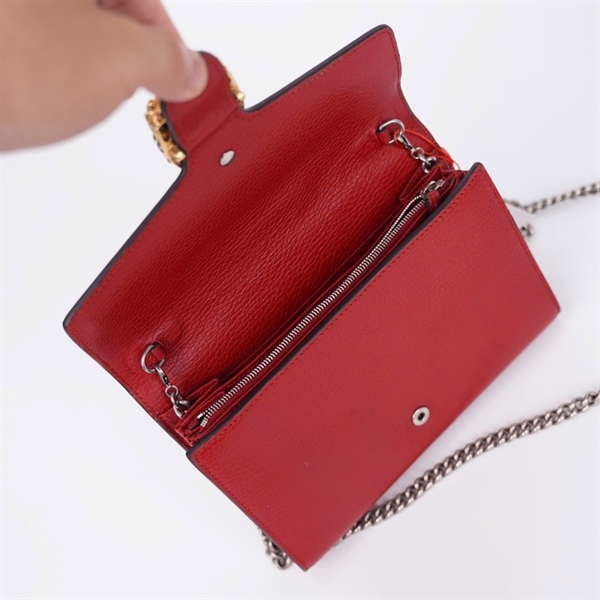 Túi GG Dionysus màu đỏ sz20 KG+