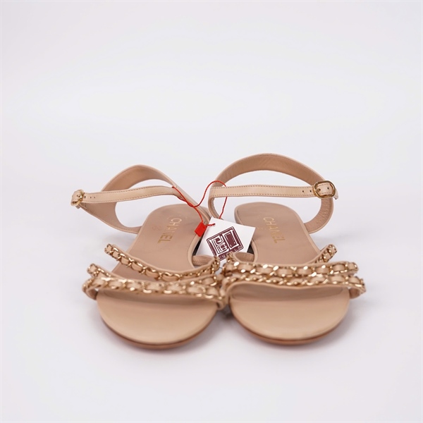 Giày Chanel màu nude đế 2 phân sz38.5 (HC) +