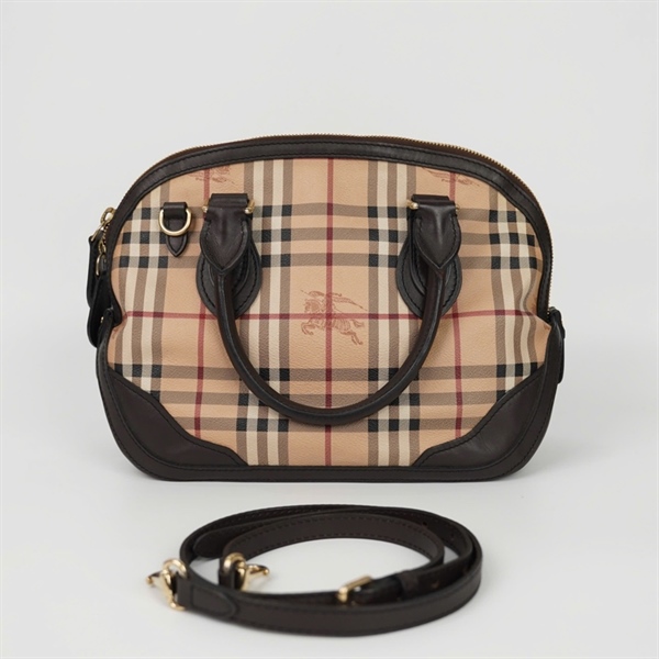 Túi BBR ô vuông vàng viền nâu sz30 KG+