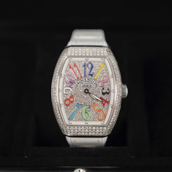 Đồng hồ Franck Muller full kim cương 12 số màu 2890 (HC) +