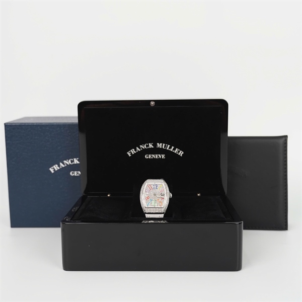 Đồng hồ Franck Muller full kim cương 12 số màu 2890 (HC) +