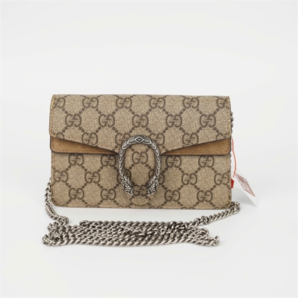 Túi GG Dionysus màu xám sz16 KG+