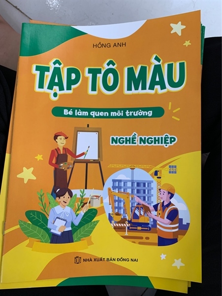 Tập tô màu nghề nghiệp