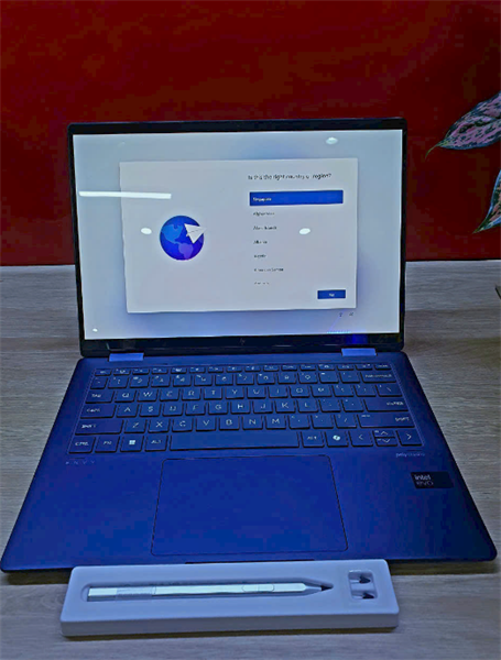 MTXT HP ENVY X360 14-fc0087TU, Core Ultra 7-155U,16GB Ram,1T SSD, Intel Graphics, 14" 2.8K,Webcam,3 Cell, Wlan ax+BT,Pen Win 11Home 64, Blue, 1Y WTY-A19BXPA