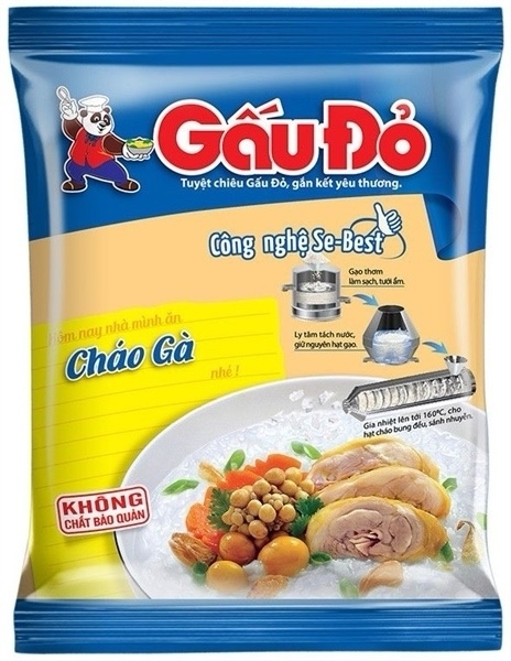 Cháo Gấu Đỏ gà