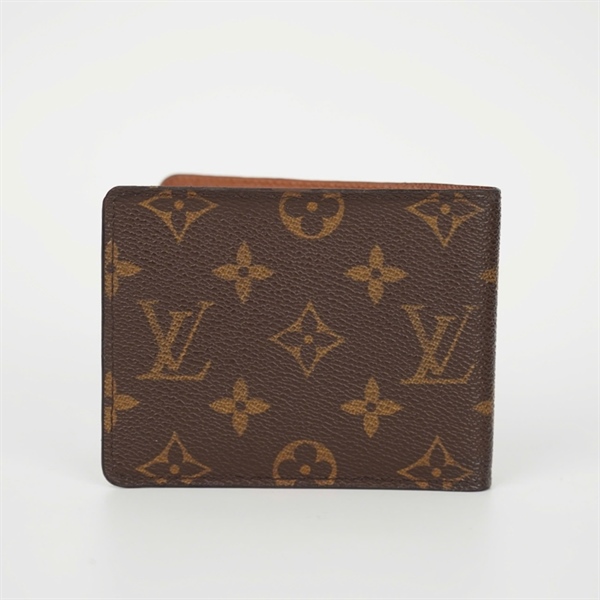 Ví LV gập 2 hoa nâu +