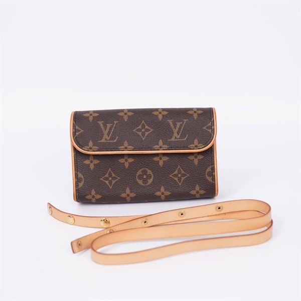 Túi LV hoa nâu viền cam (FL1014 - FL0025) sz16 (LN) KG+