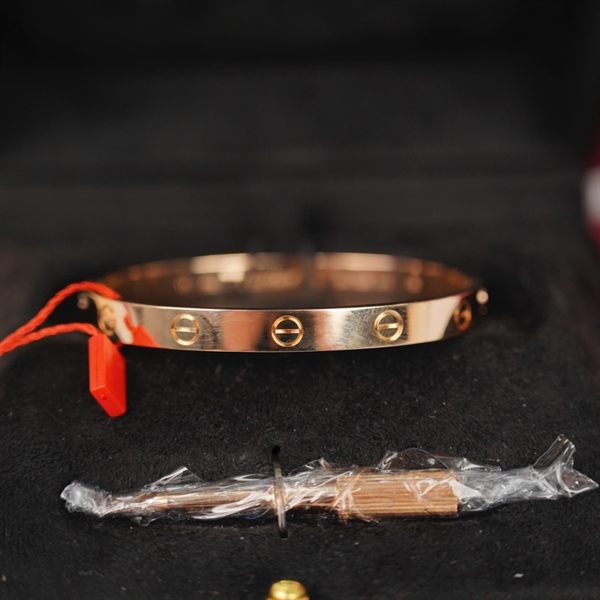 Vòng tay Cartier gold (GX7025) sz17 (HC) +