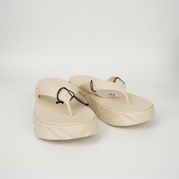 Dép GG màu nude đế 5p KG +