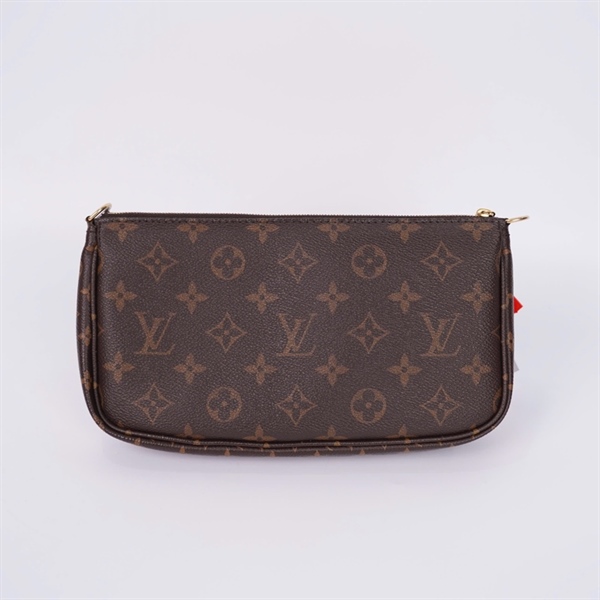 Túi LV hoa nâu kèm ví tròn (CA2270) sz24 (LN) KG+