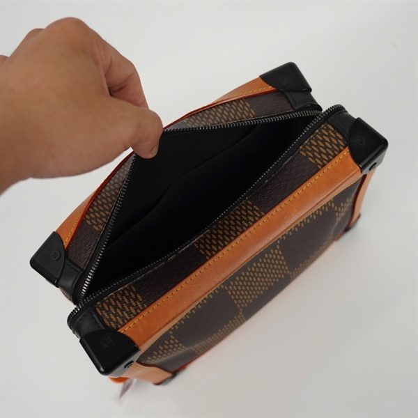 Túi LV Trunk ô vuông hoa nâu sz24 (LN) KG+