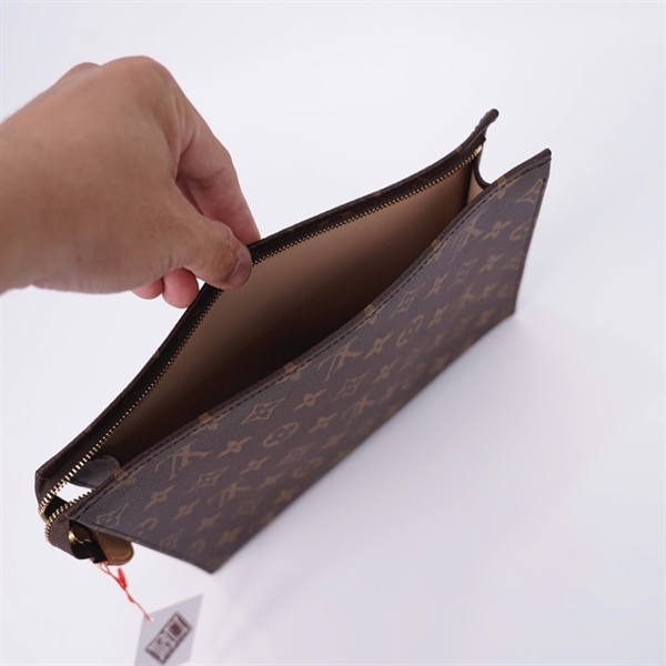 Túi LV Clutch hoa nâu sz25 (LN) KG+