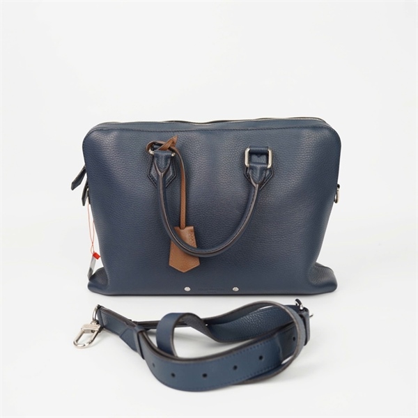 Túi LV cặp táp màu xanh kèm ổ + chìa (UB2188) sz36 (LN) KG+