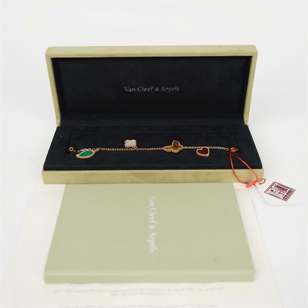 Vòng tay Van Cleef nhiều màu (HC) +