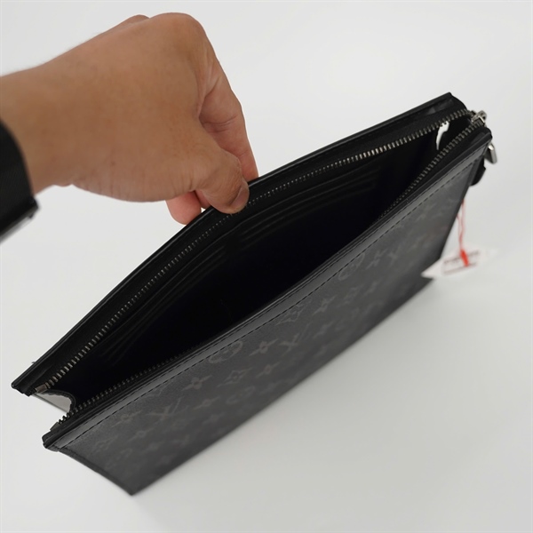 Túi LV Clutch hoa đen sz26 (LN) KG+