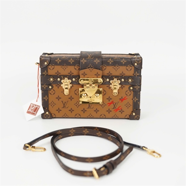 Túi LV Trunk hoa nâu (DU4177) sz20 (LN) KG+