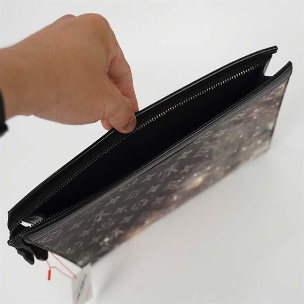 Túi LV Clutch hoa đen galaxy sz26 (LN) KG+