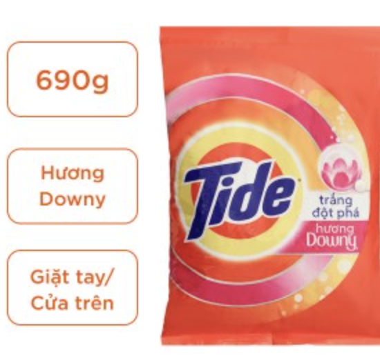 BỘT GIẶT TIDE DOWNY 690G