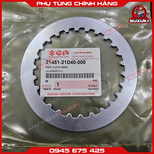 21sv75 Color Lá Sắt Nồi Sau - Viva 23F, Viva 09G, Smash, Revo, Shogun, Xbike, Axelo ...