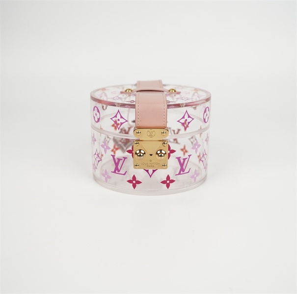 Túi LV cốp hồng hoa màu (LN) KG+