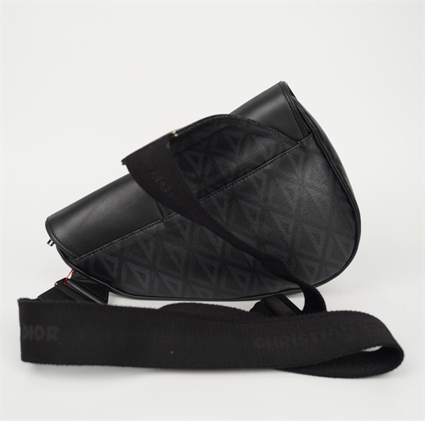 Túi Dior Saddle màu xanh đen sz26 (BQ) KG+