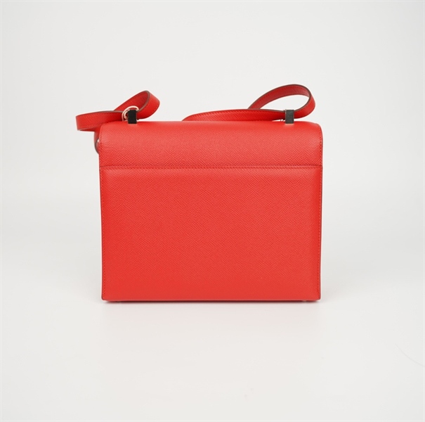 Túi Hermes Verrou đỏ sz23 (Thuật) +