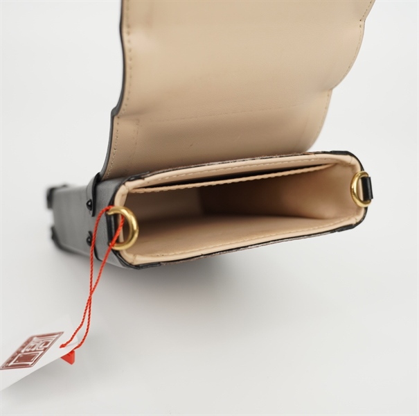 Túi LV trunk hoa nâu viền đen sz11 (LN) KG+