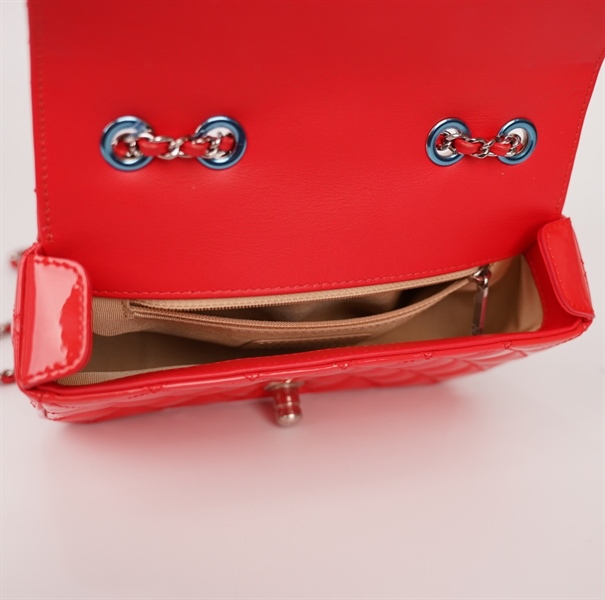 Túi Chanel Coco màu đỏ (22453241) sz20 (BQ) KG+