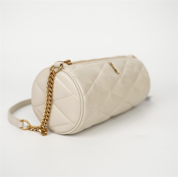 Túi YSL trống màu trắng (GUE699703) sz19 (BQ) KG+