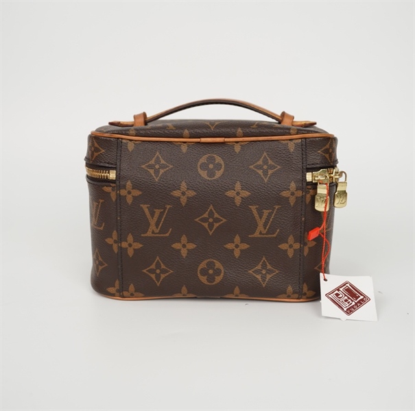 Túi LV cốp hoa nâu sz17 (BQ) KG+