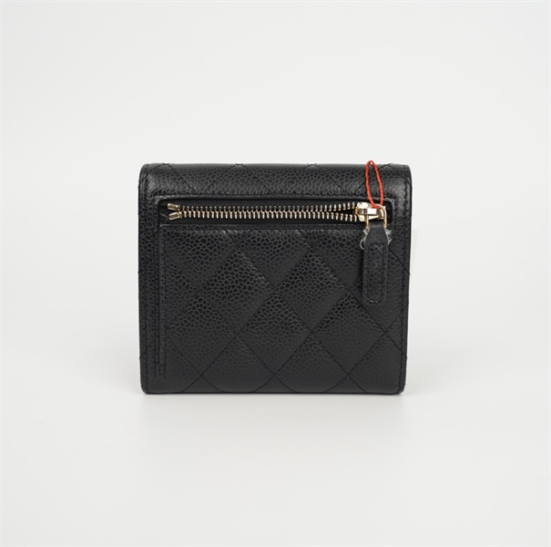 Ví Chanel đen gập 3 (28790734) KG+