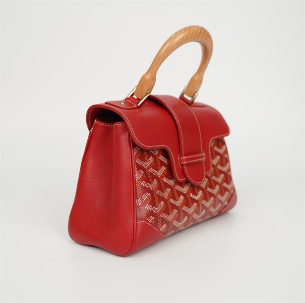 Túi Ego yard màu đỏ quai gỗ (LAR020187) sz21 (BQ) KG+