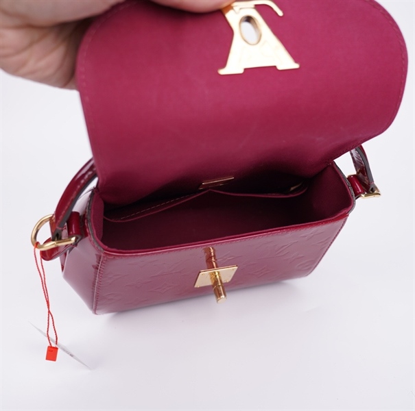 Túi LV Vernis hồng bóng SR0166 sz20 (Thuật) +