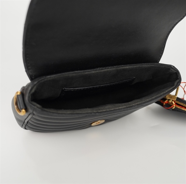 Túi LV Wave màu đen kèm ví + 2 strap sz18 (BQ) KG+